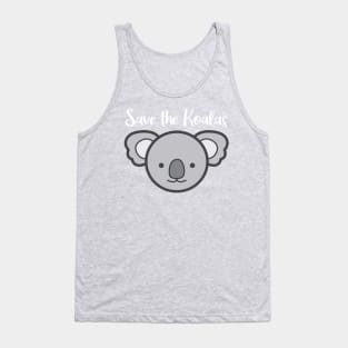 Save the Koalas Tank Top